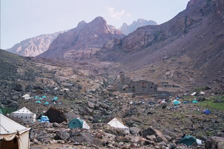 the new refuge du toubkal